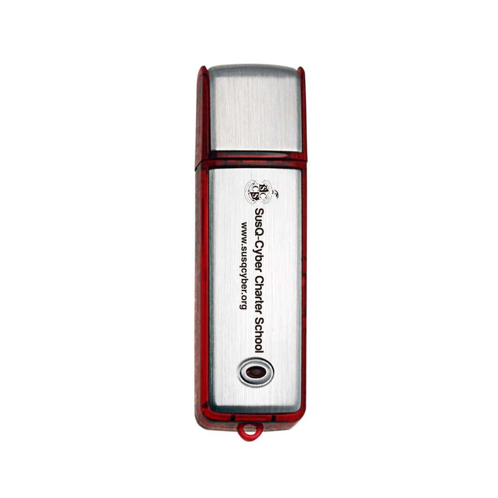 Maytown Translucent Rectangle Showcase USB 7