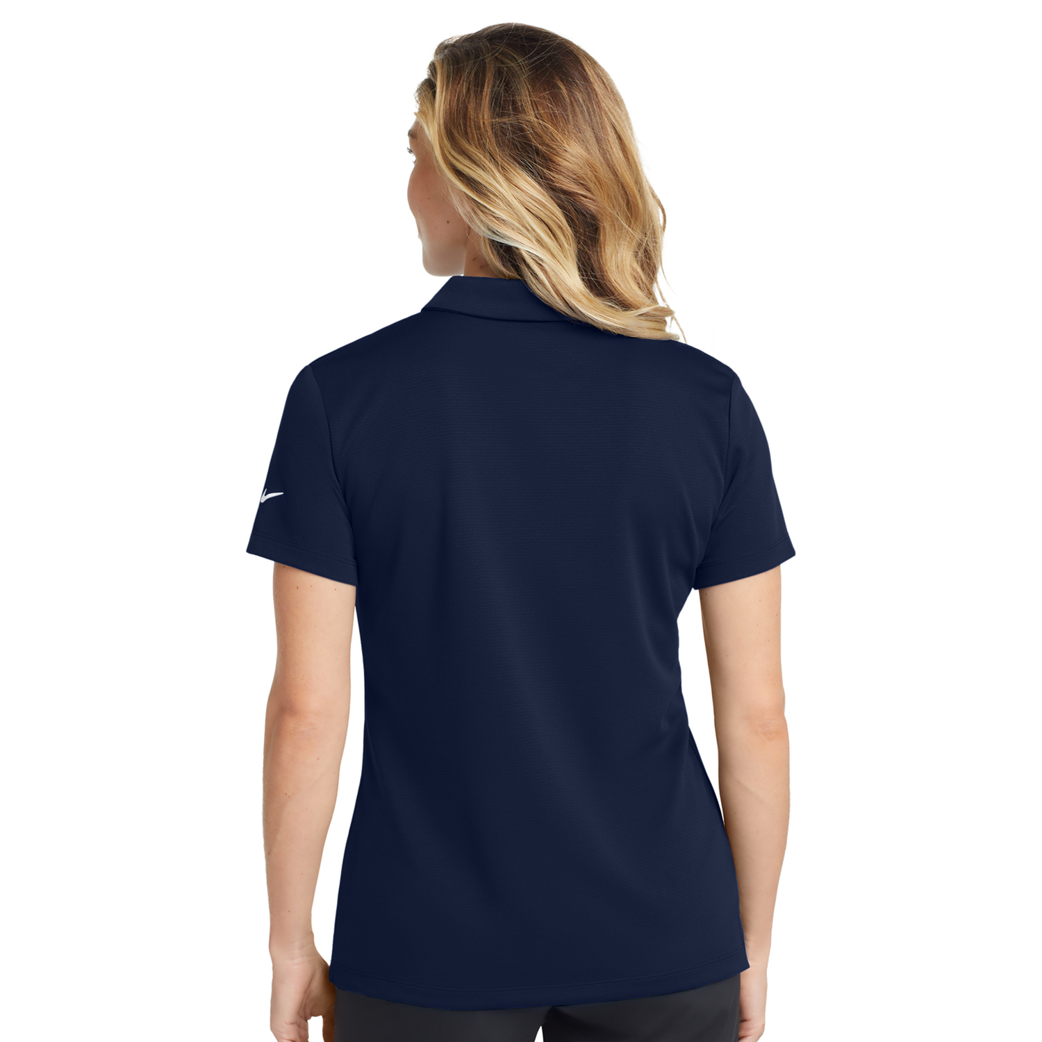 Nike Ladies Dry Essential Solid Polo w/ Screen Print 4.5 oz. 2
