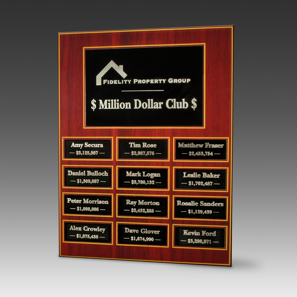 AcryliPrint HD Perpetual Plaque w/Magnetic Plates (9"x12") 2