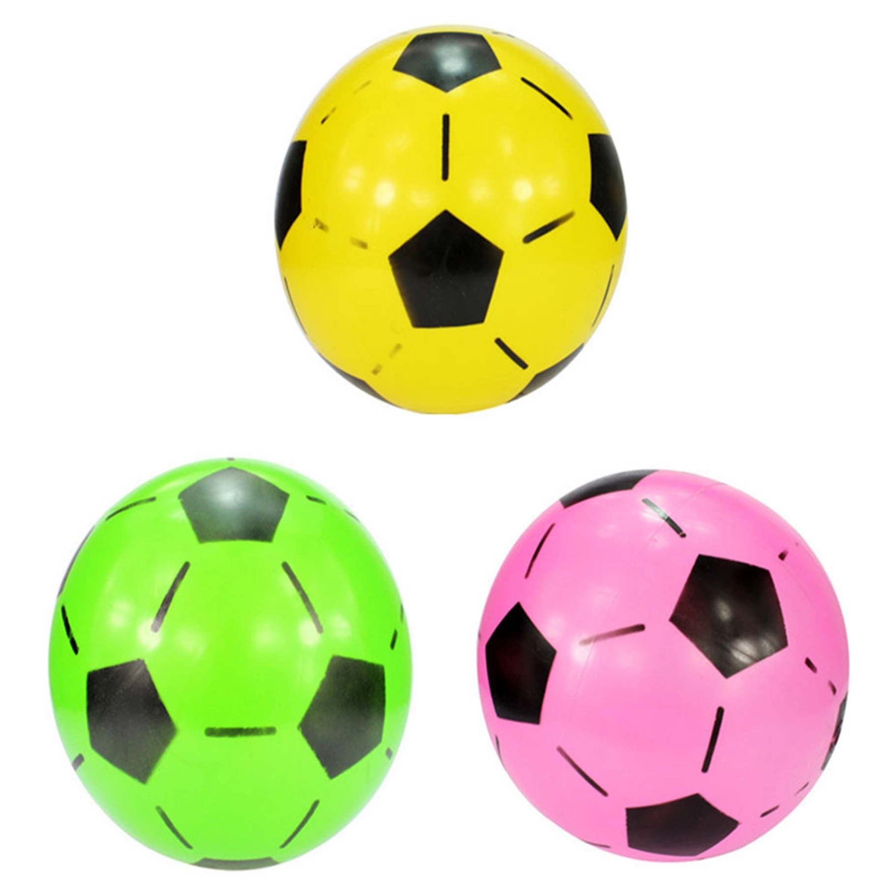 9" PVC Inflatable Football Beach Ball 10