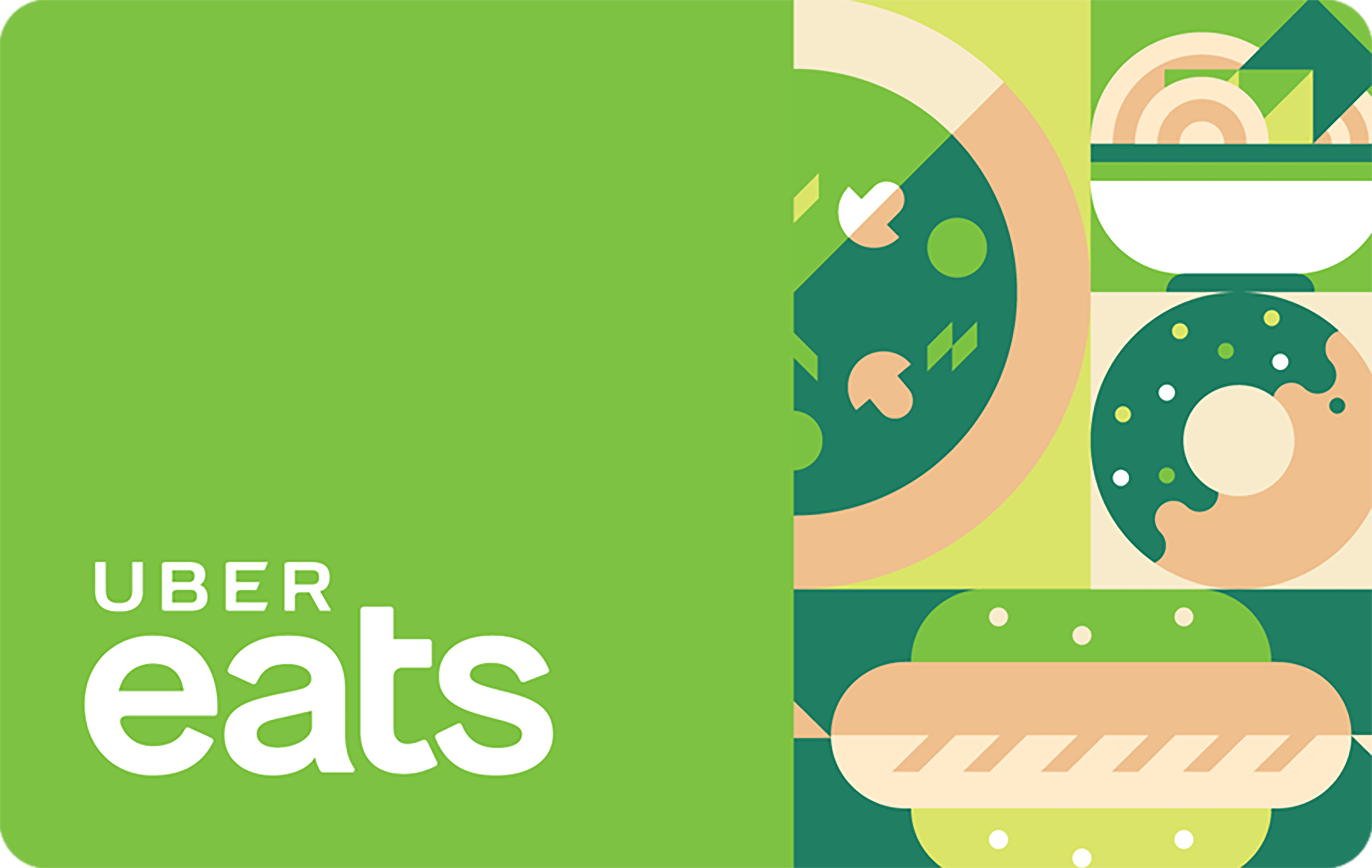 15 Dollar Uber Eats Gift Card 2