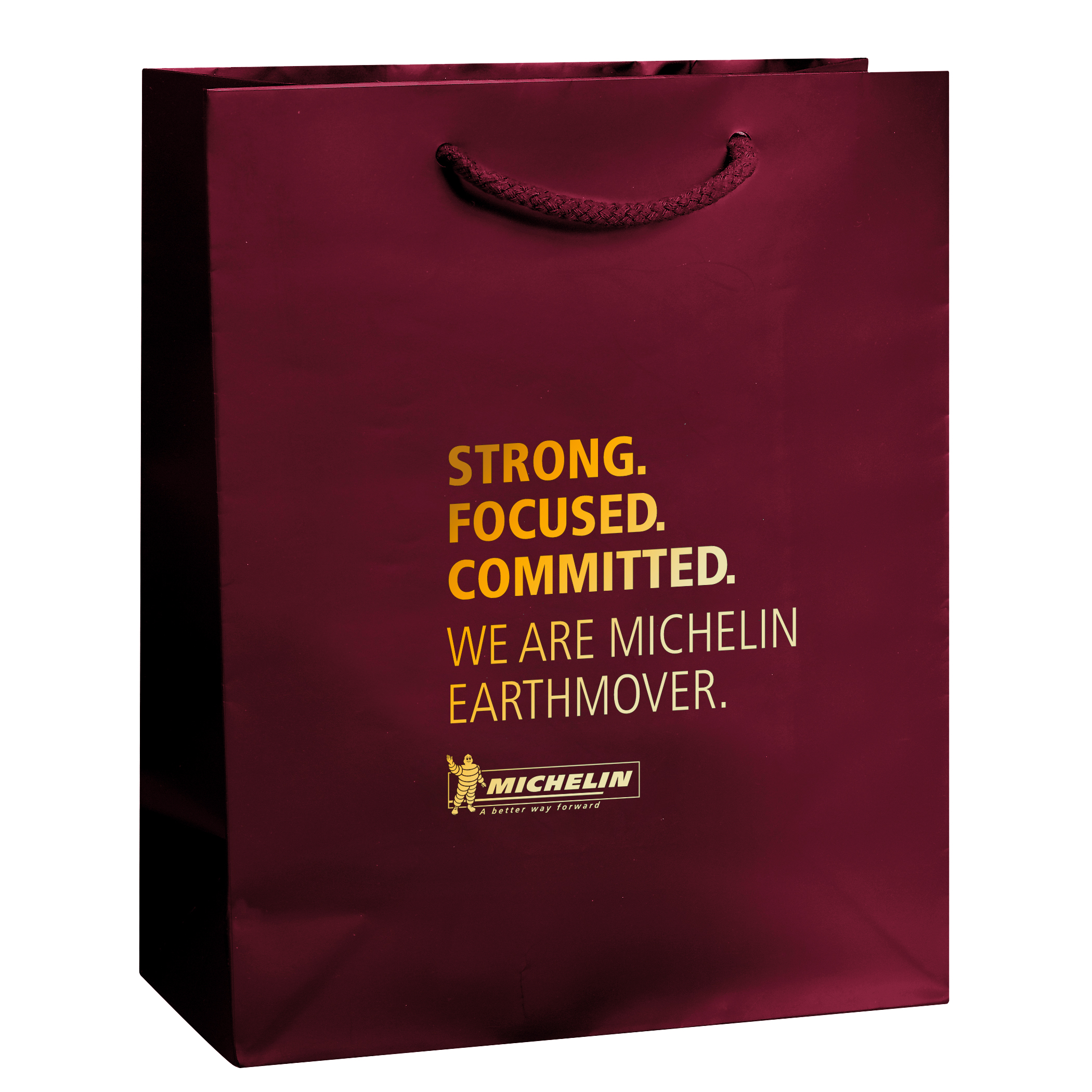 Gloss Laminated Euro Tote Bags - Foil Stamped 18