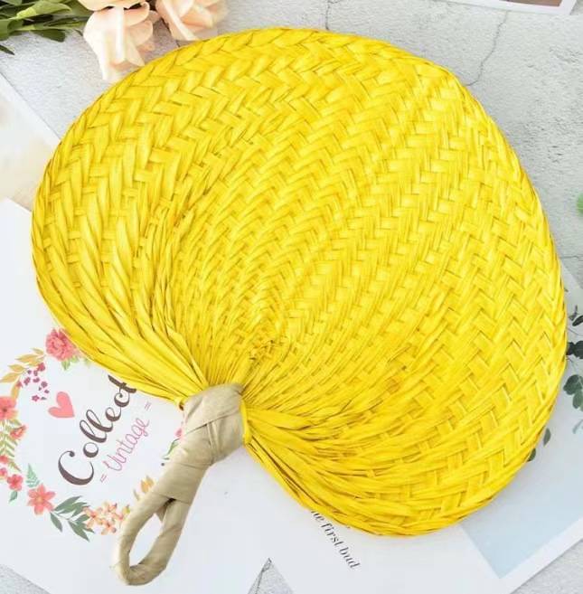 Hand Made Rattan Fan 3