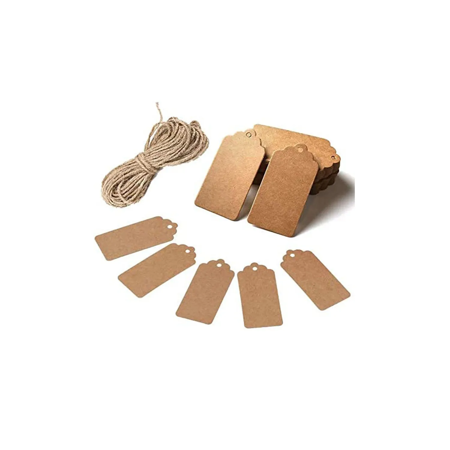 100 Kraft Paper Greeting Cards For Holiday 3