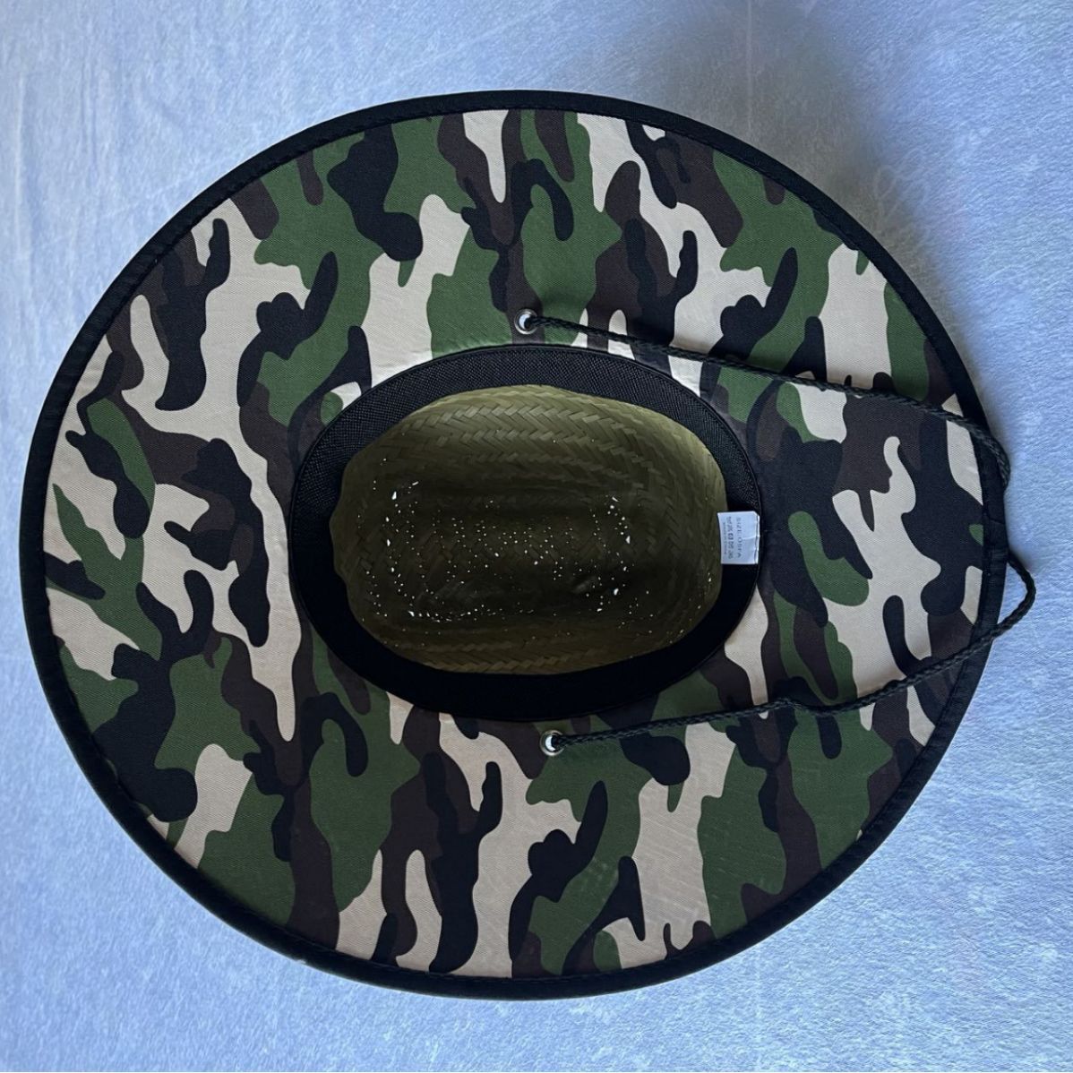 Sun-protective covered wide-brimmed hat 2