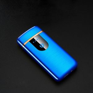Sleek Round Angle Rectangle Electric Arc Lighter USB Charging 18