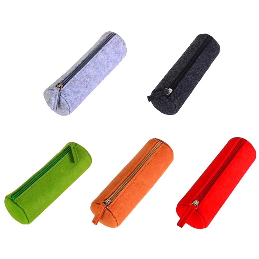 Tubular/Flat Felt Pencil Pouch 3