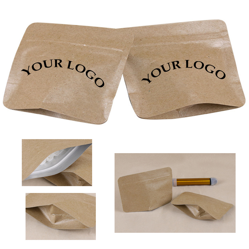 Kraft Paper Zipper Food Bags 2