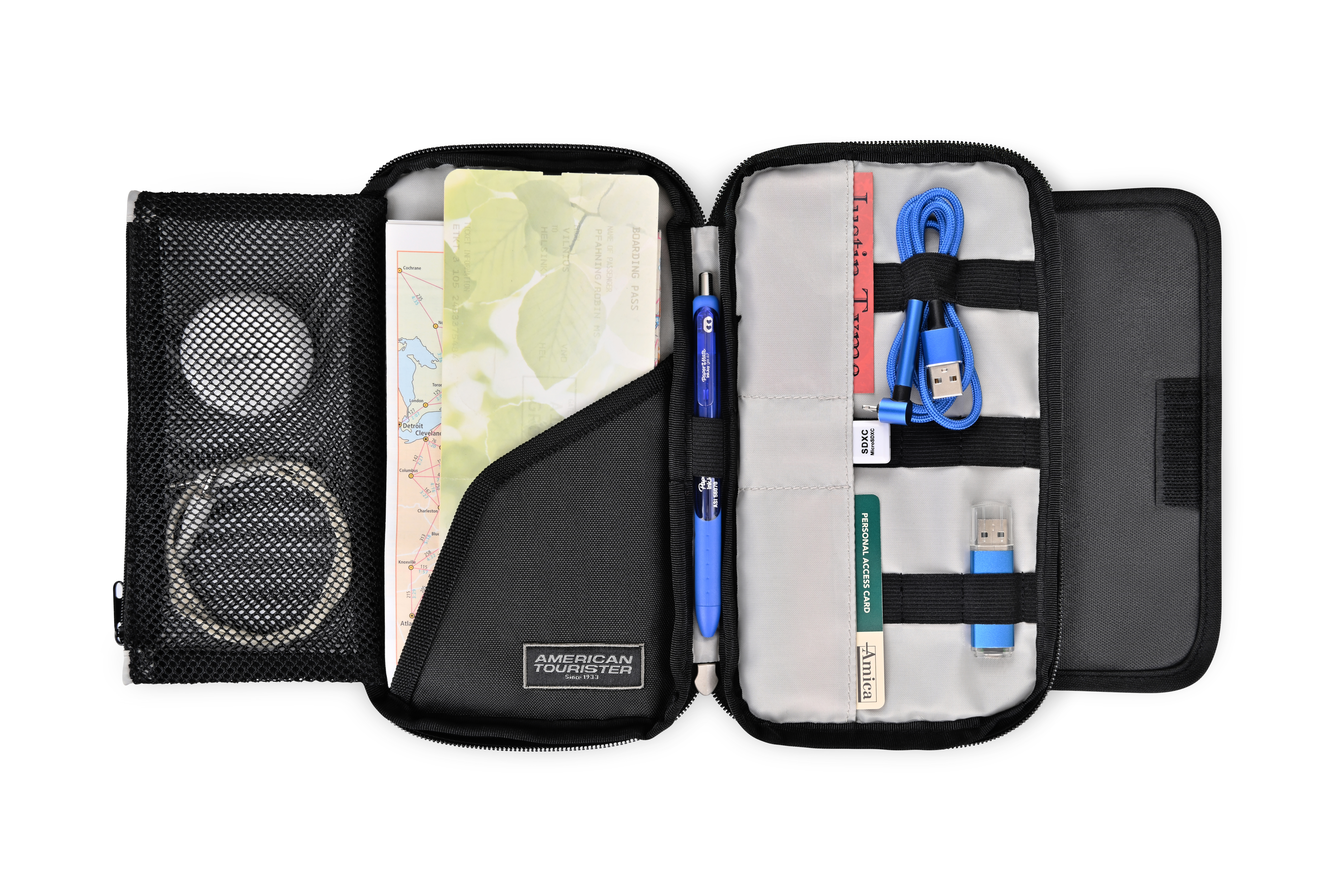American Tourister® Embark Recycled rPET Travel Organizer 8