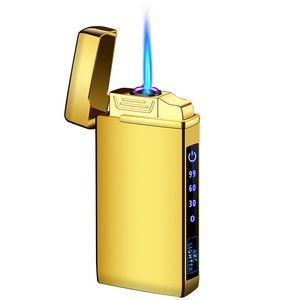 3 In 1 Dual E Arc Jet Lighter With Flashlight 20