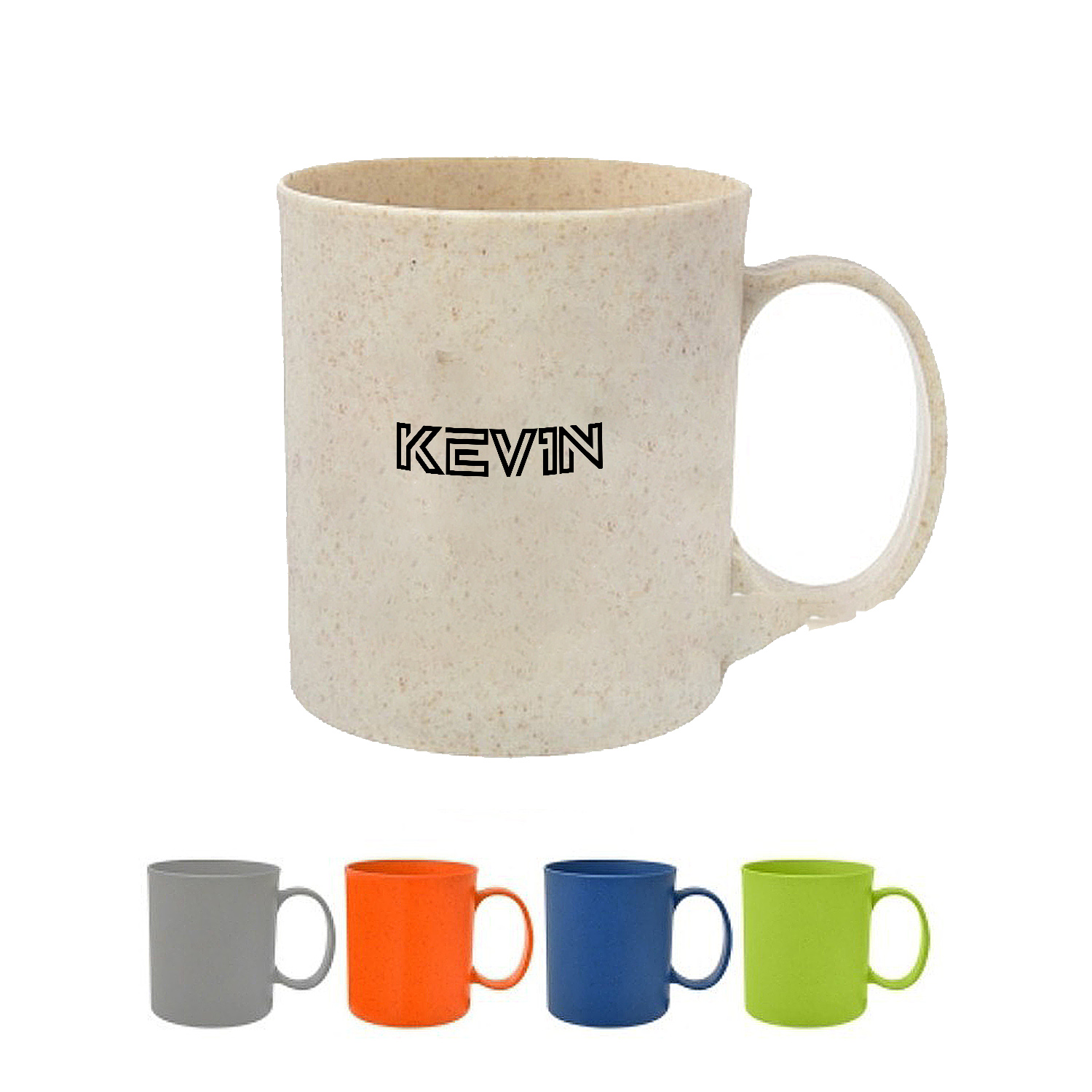 12 Oz Wheat-Straw Mug 1