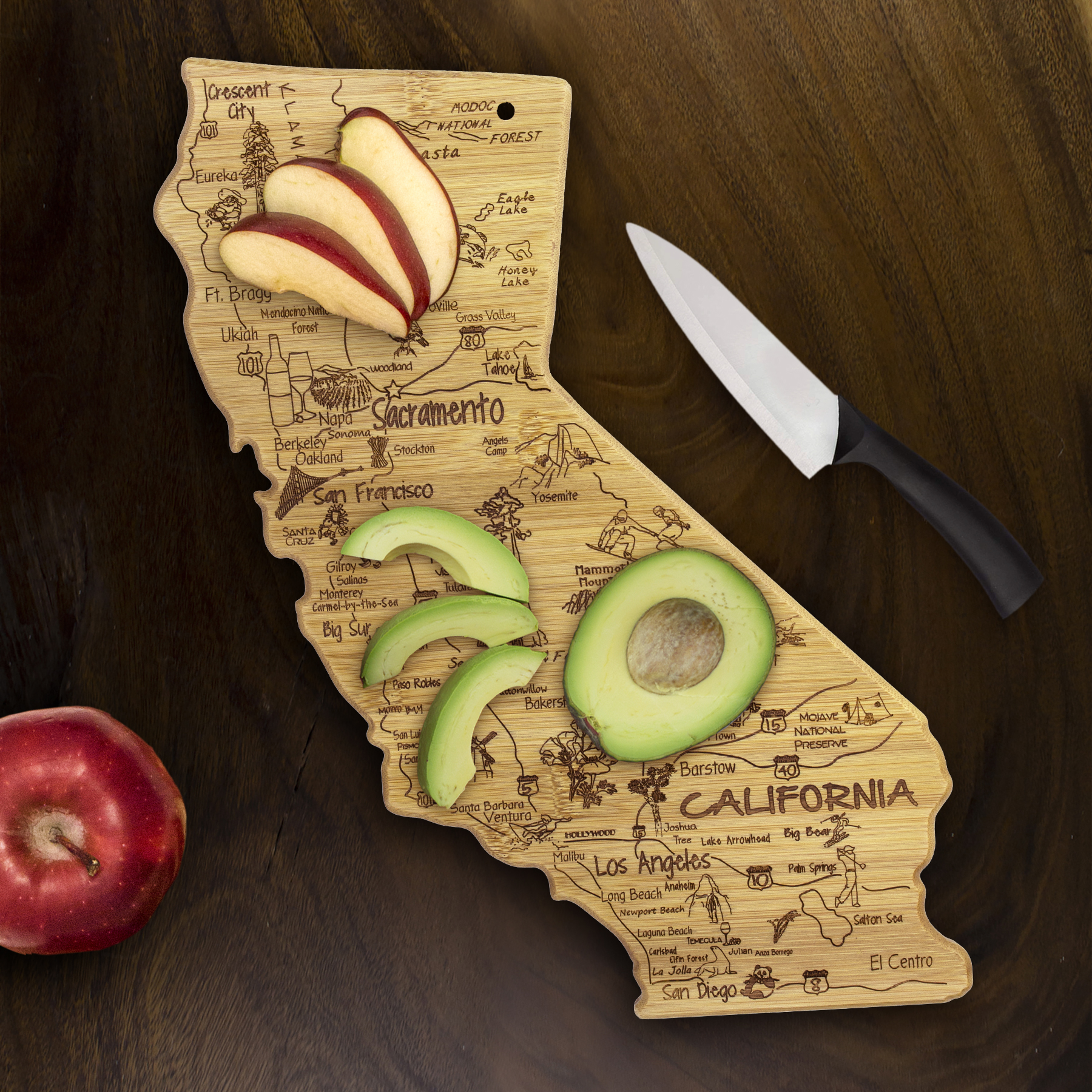 Destination California Cutting & Serving Board 5