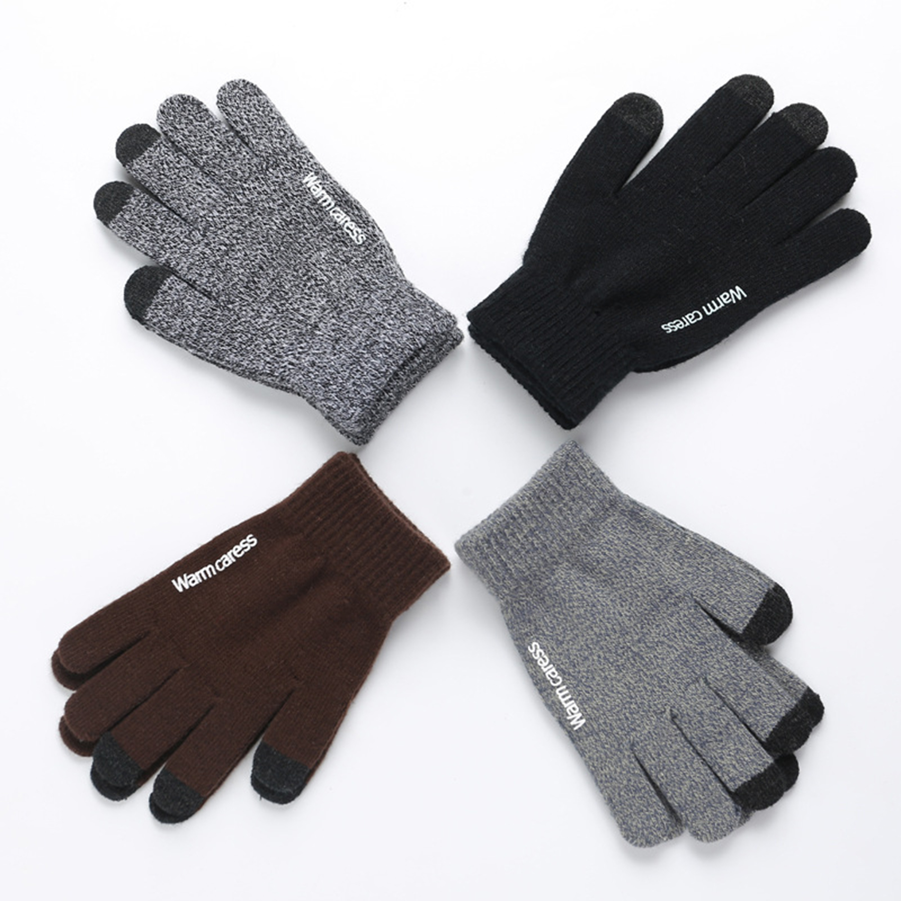 Knitted Winter Warm Gloves 3
