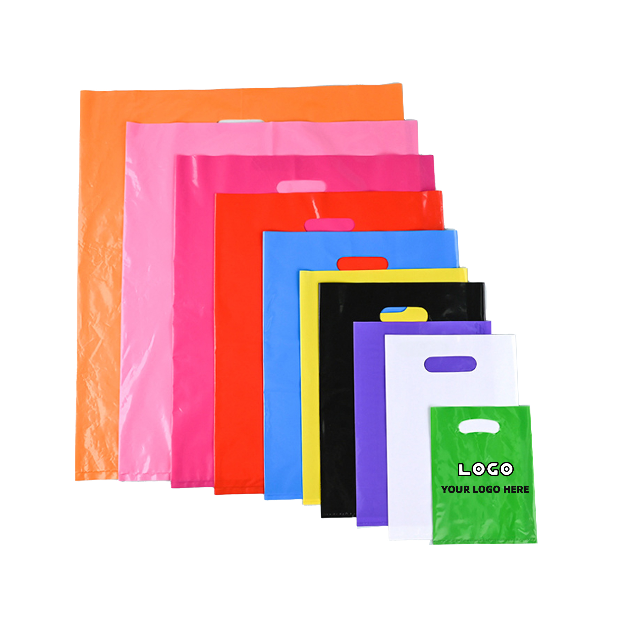 Customizable Plastic Carry Bag 2