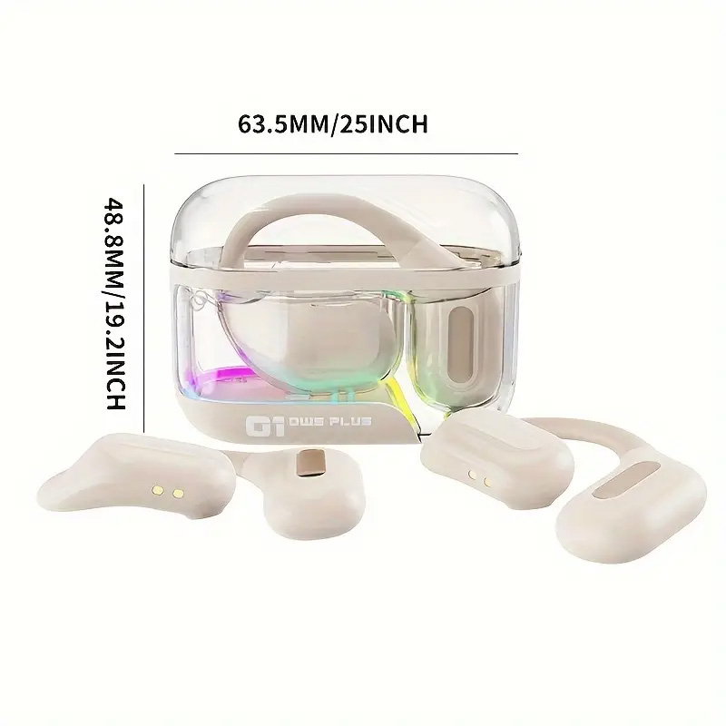 PulsePods Premium Wireless Bluetooth 5.3 Over-Ear Sport Earbuds with Noise Reduction and Mic 12