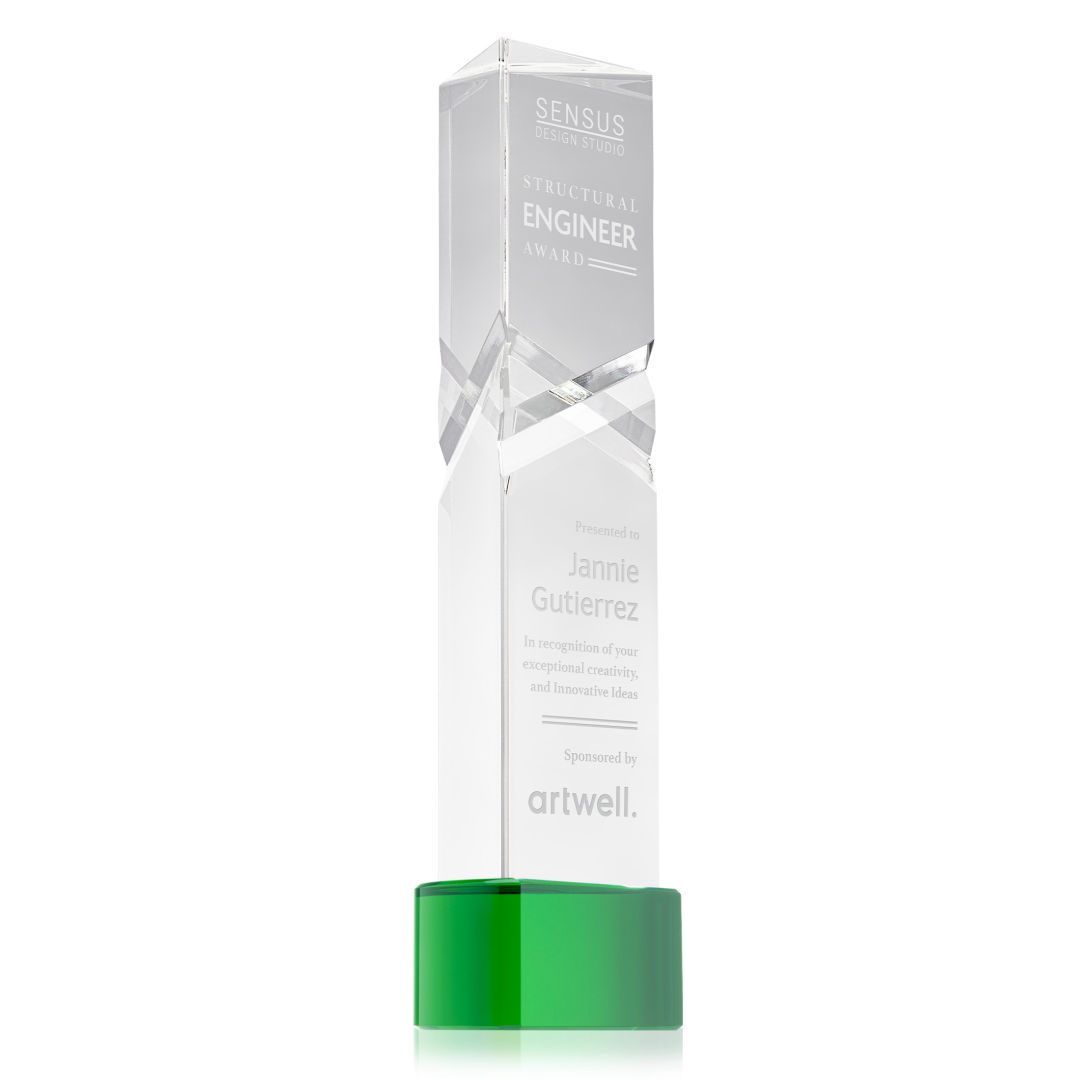 Oakham Award on Paragon Base - Green 9