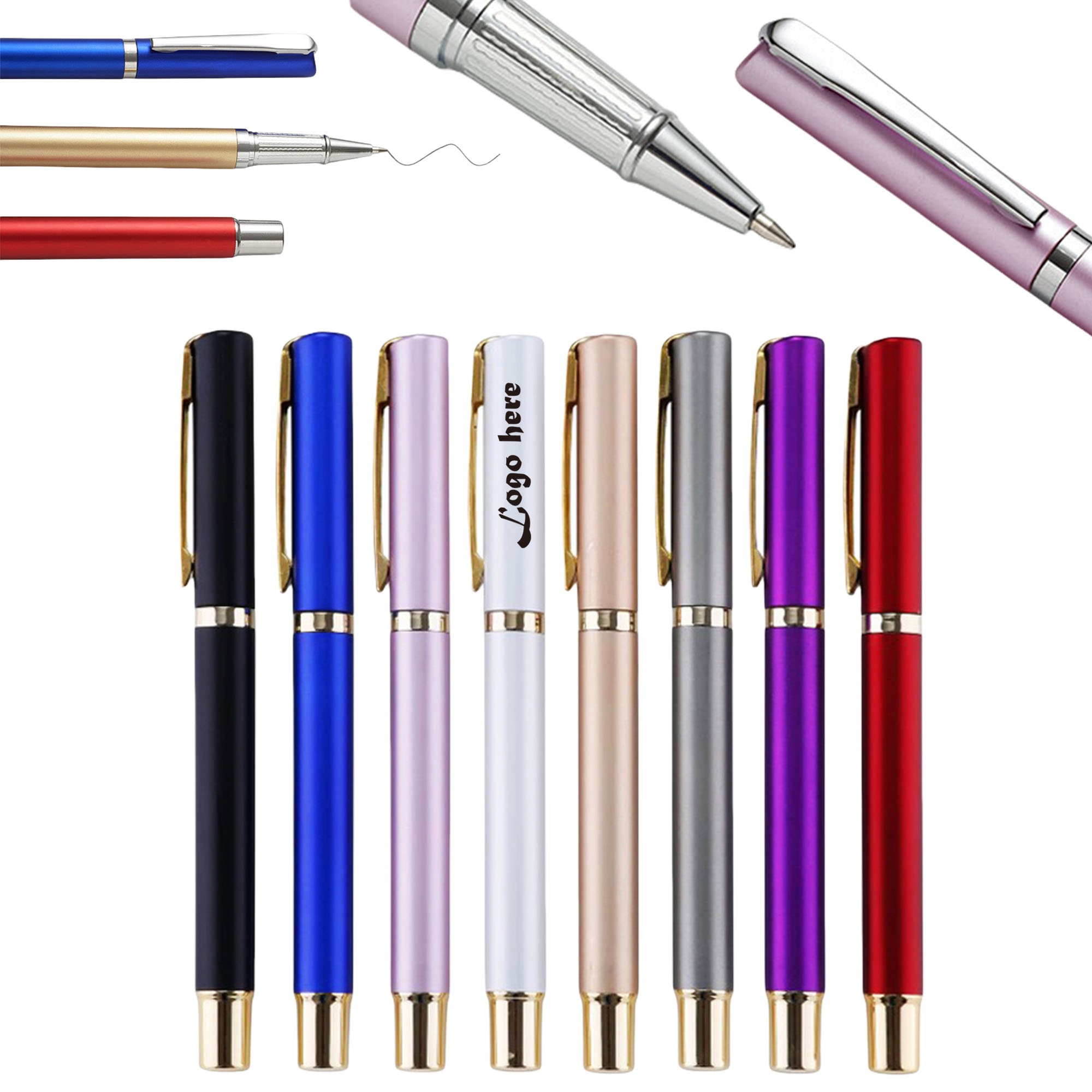 Business Ballpoint Pens With Clip 2