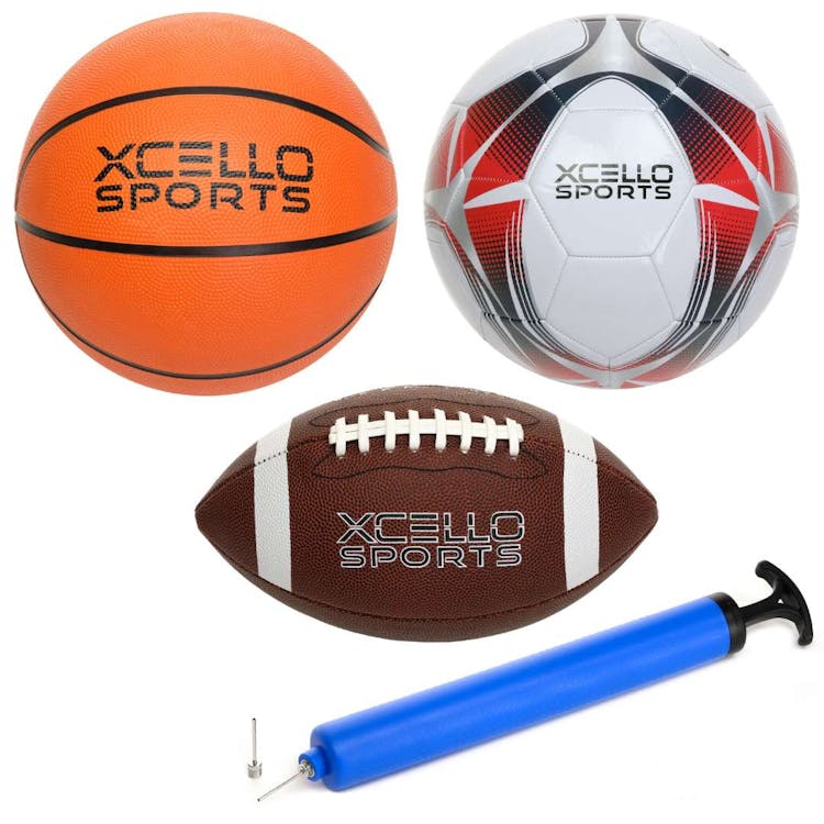 Multi-Sport 3-Ball Sets - Classic Colors 1