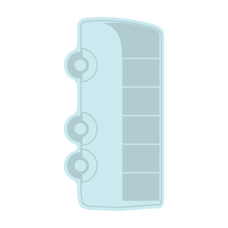 Grip-It™ Jar Opener Stock Shape 36 sq in - (Color) 142