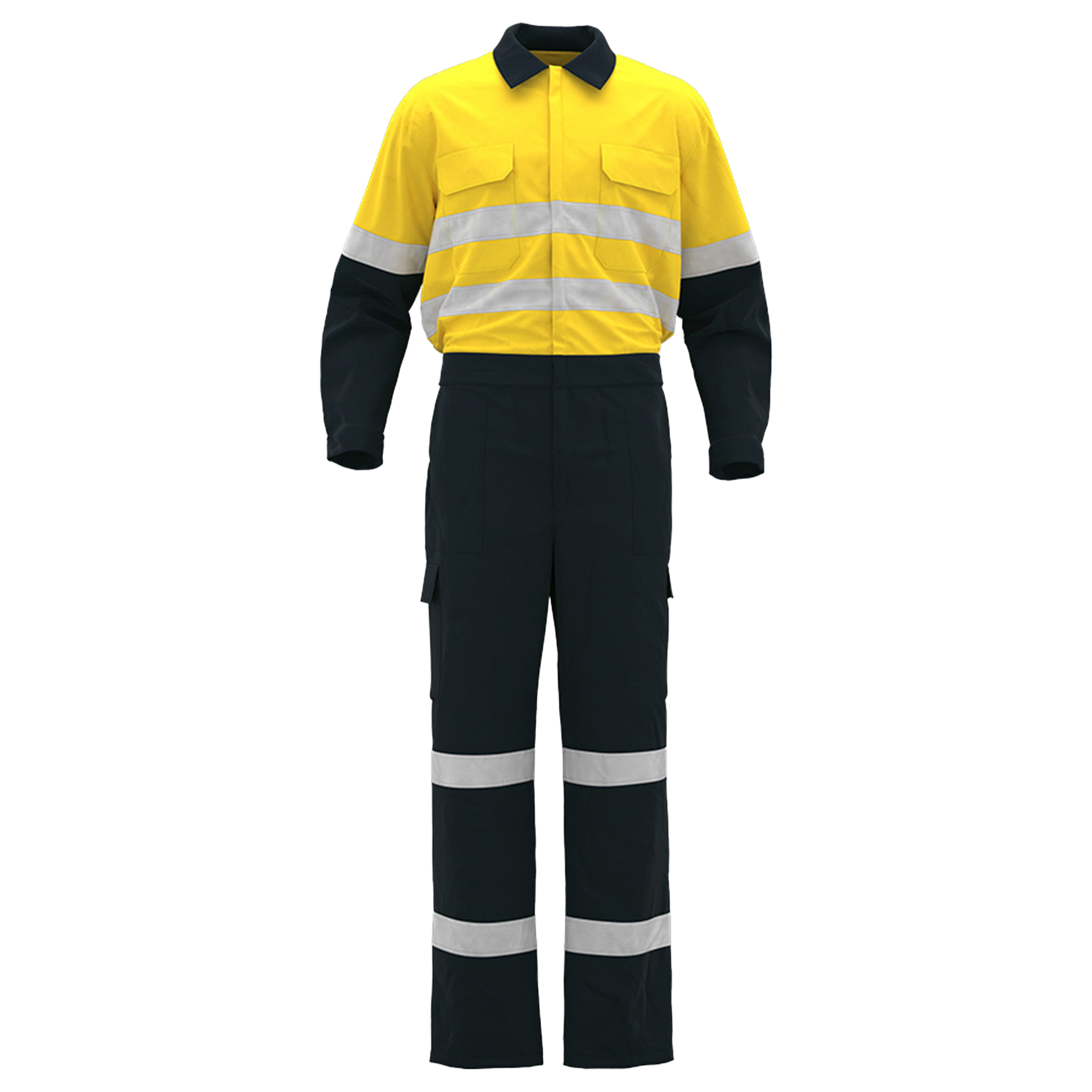 Cotton Fluorescent Reflective Workwear 11