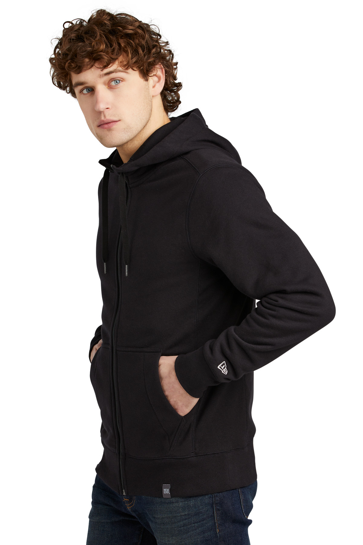 French Terry Full-Zip Hoodie