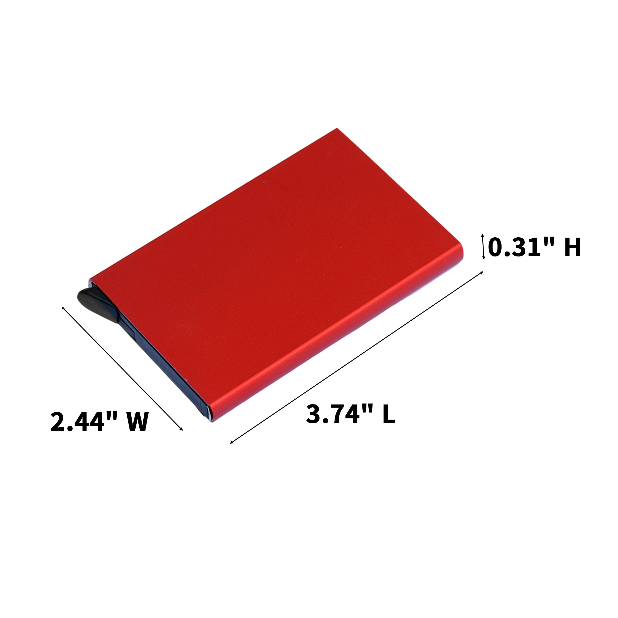 Aluminum Automatic Pop Up Business Card Case 5