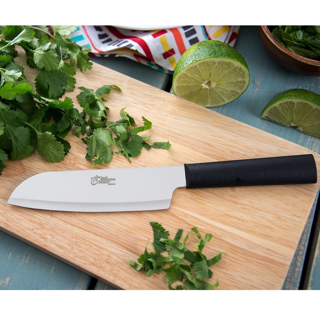 Cook's Utility Knife w/Black Handle 4