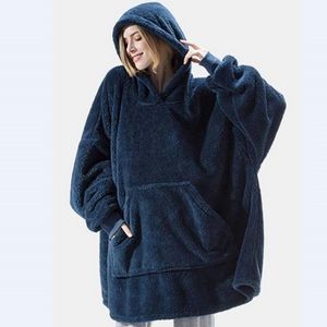 Wearable Blanket Flannel Hoodie 2