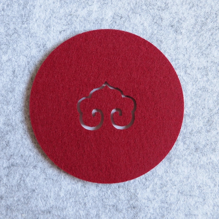 Round Felt Coaster 5