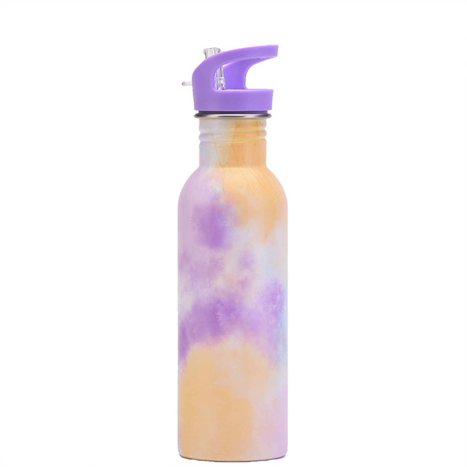 25 oz Straw Lid Insulated Stainless Steel Water Bottle, custom water bottle with logo imprint 5