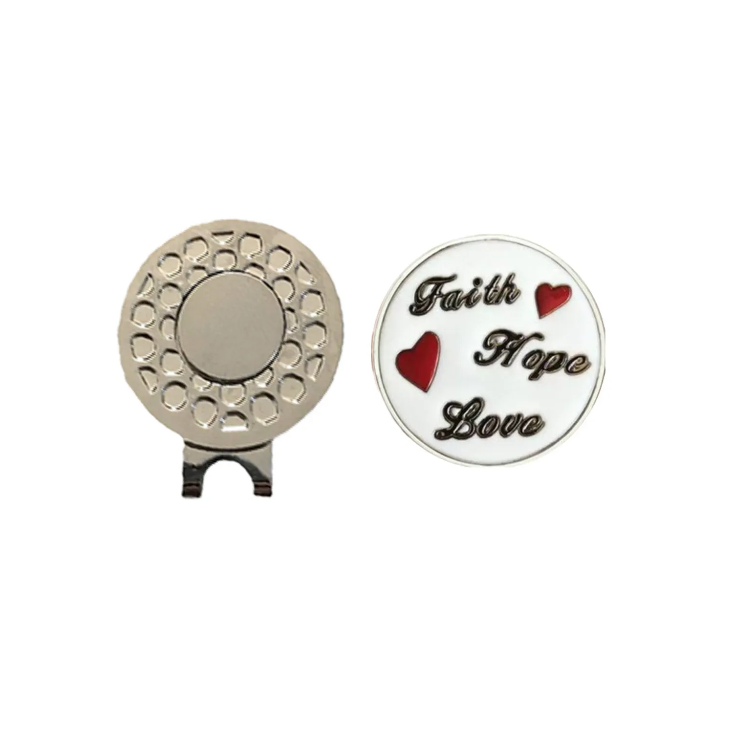 Golf Ball Marker Magnetic Hat Clip 2