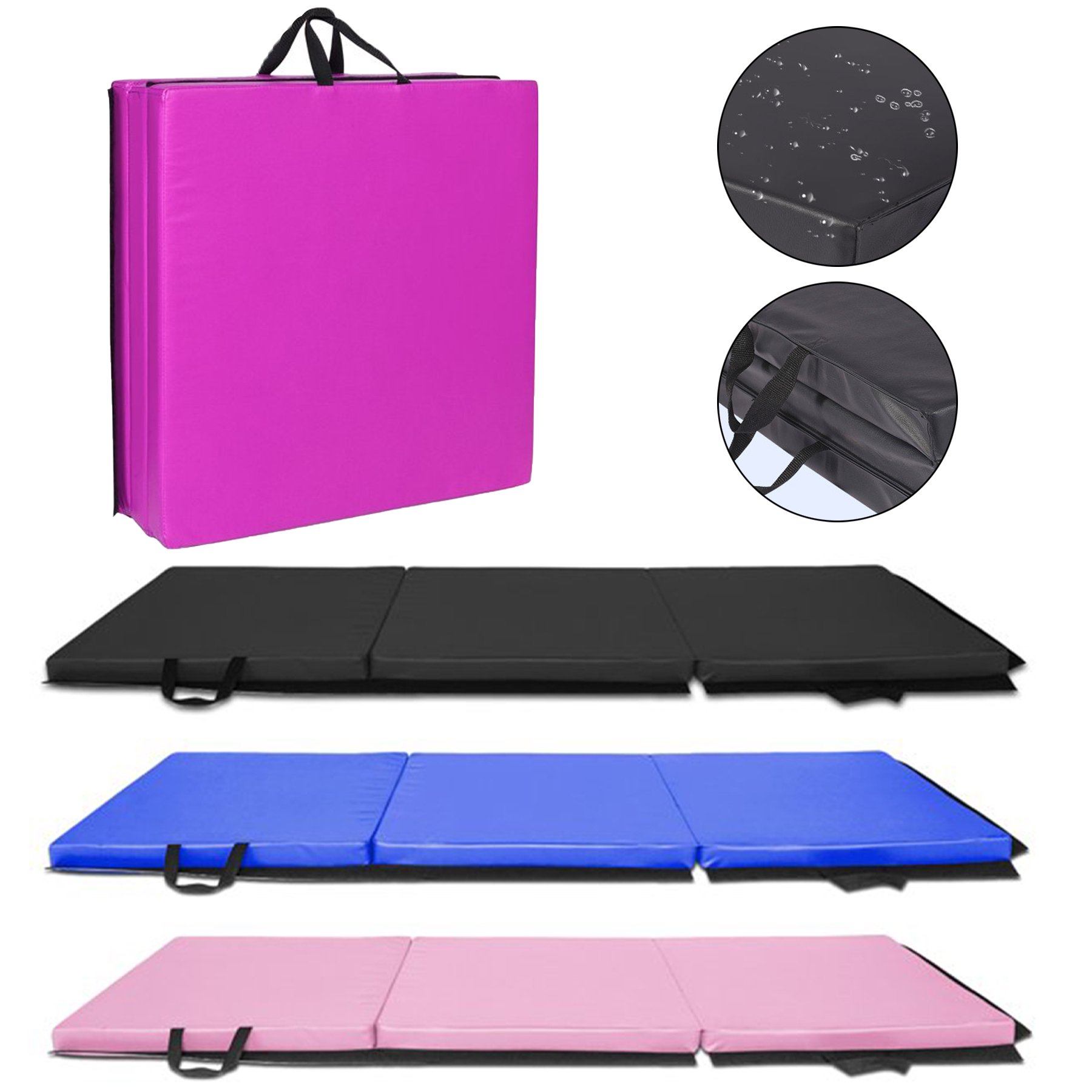 Extra Thick Folding Gymnastic mat 2