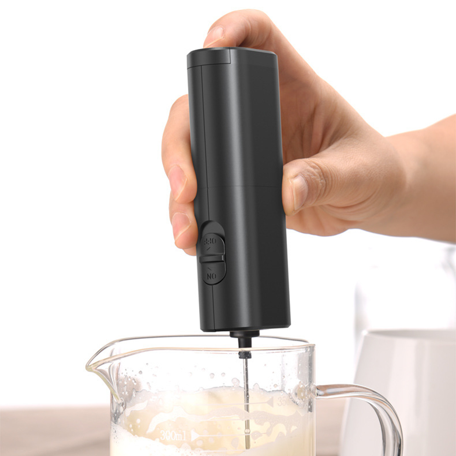 Powerful Milk Frother Handheld Foam Maker Drink Mixer 5