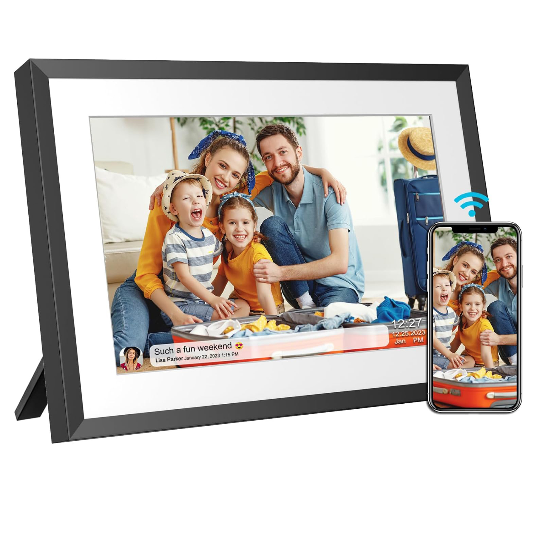 10.1" WiFi Digital Picture Frame 32GB 5