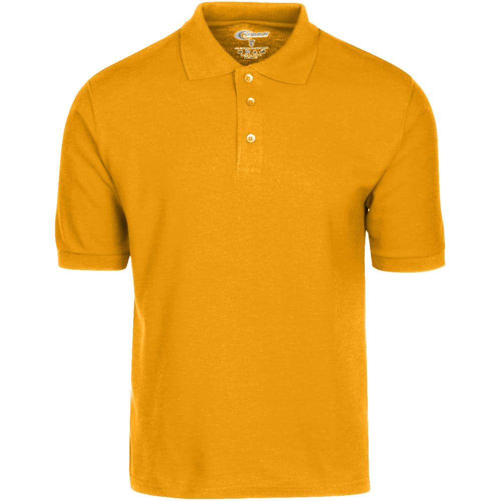 Men's Polo Shirts - Gold Size XL 2