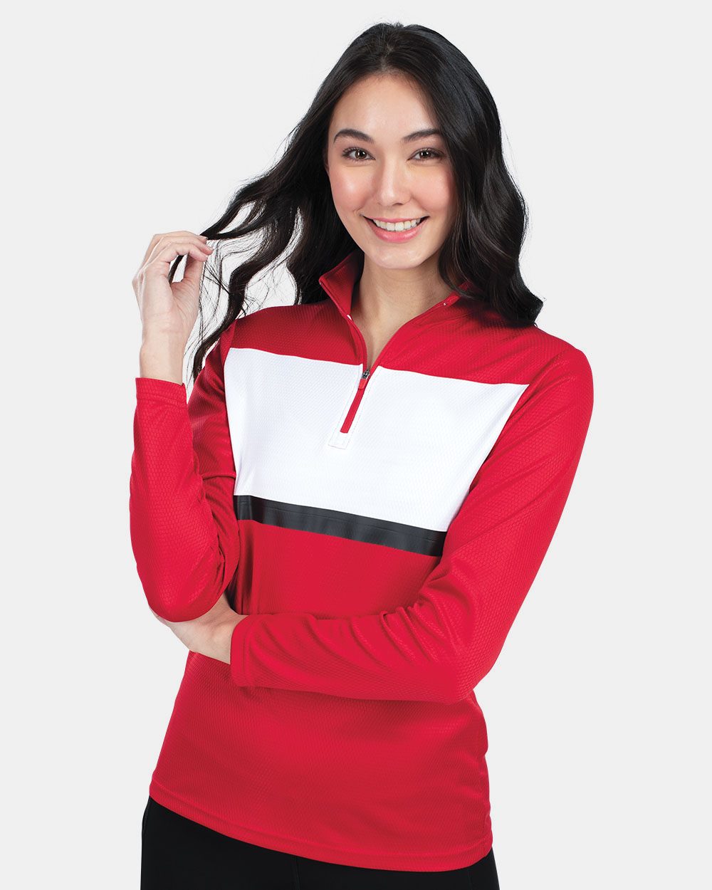 Women's Prism Bold Quarter-Zip Pullover - 222791 13