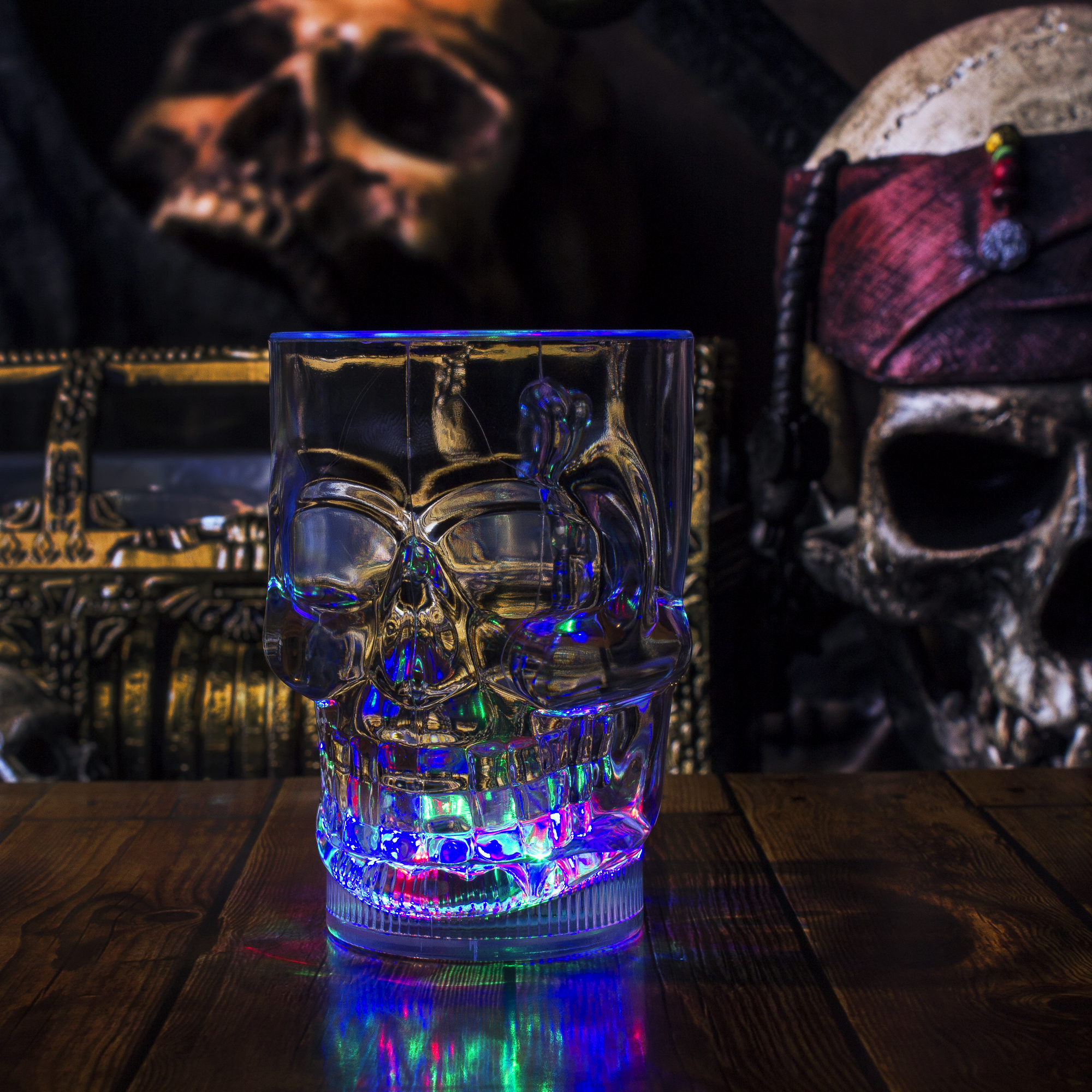 14 oz Light Up Skull Cup 2