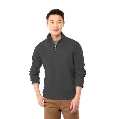 Men's BOWLEN Polyfleece Qtr Zip, custom hoodie or sweatshirt with logo imprint 149