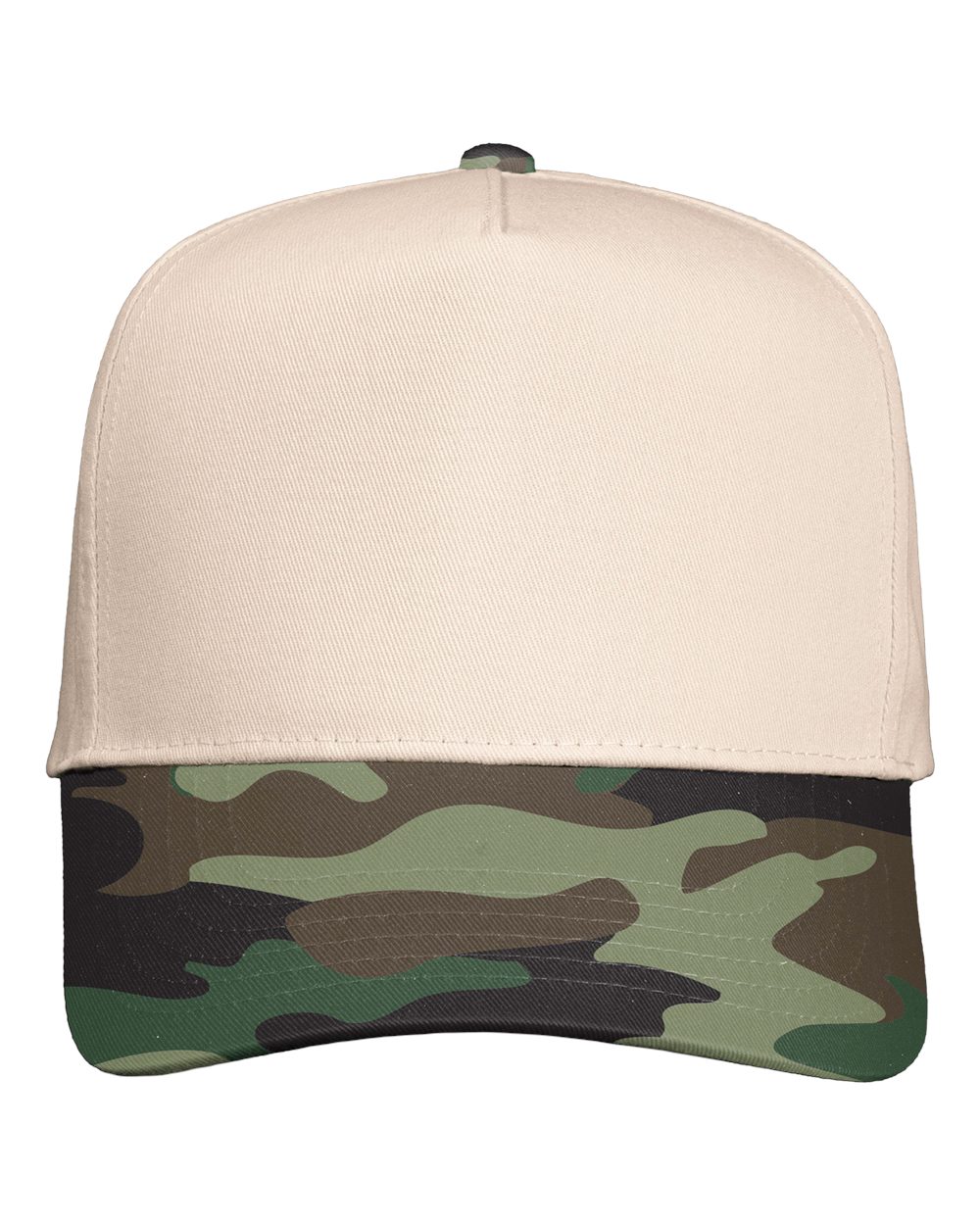 Five-Panel Twill Cap - 8869 38