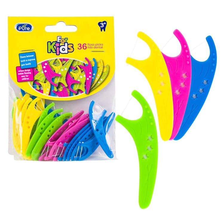 Multicolor Tooth Flossers 36 Count 2