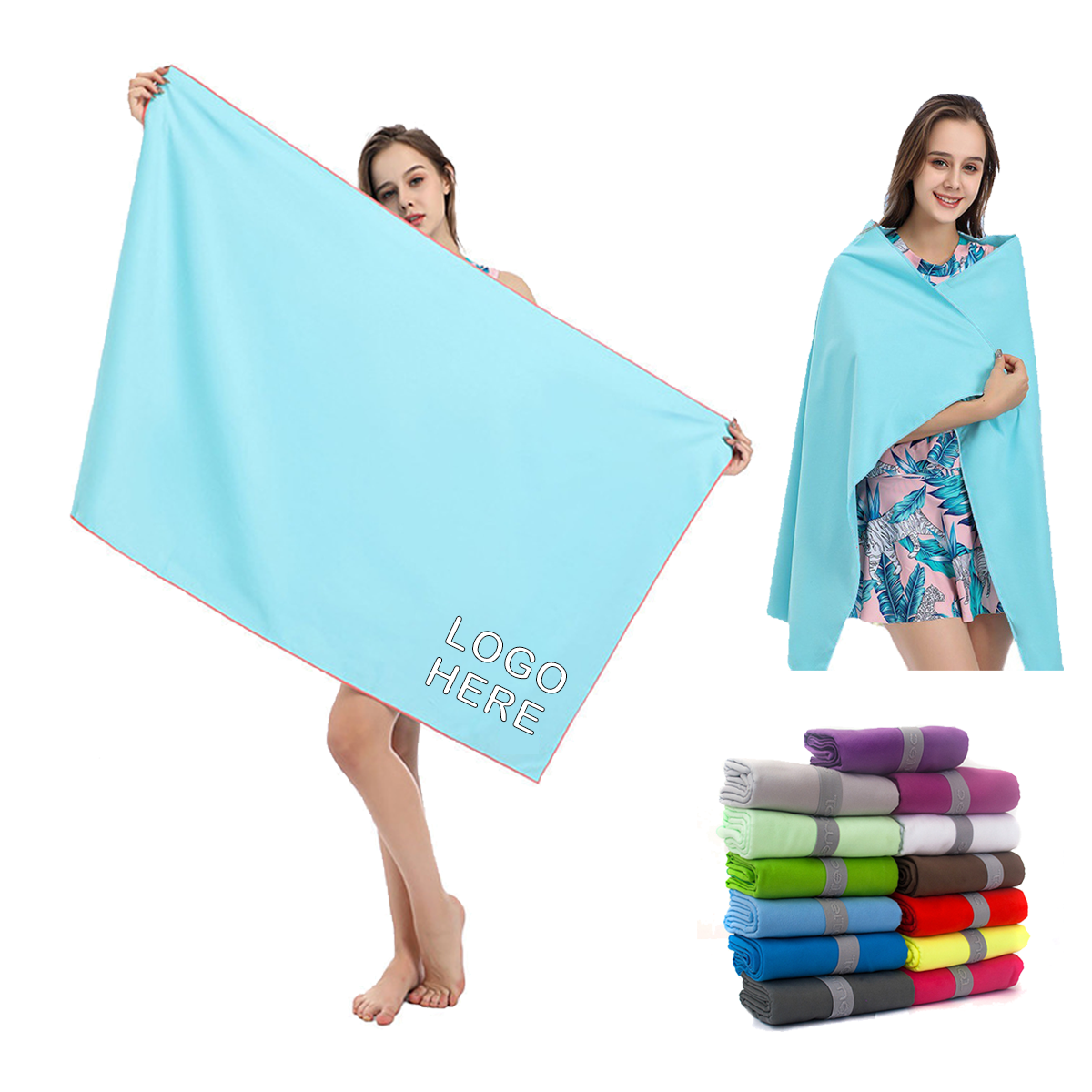 Microfiber Beach Towel- 1 color 2