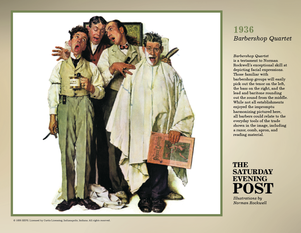 Triumph® Calendars The Saturday Evening Post Illustrations by Norman Rockwell Calendar 24