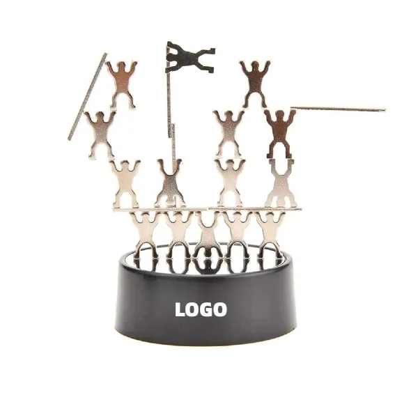 Weight Lifting Magnetic Sculpture 4