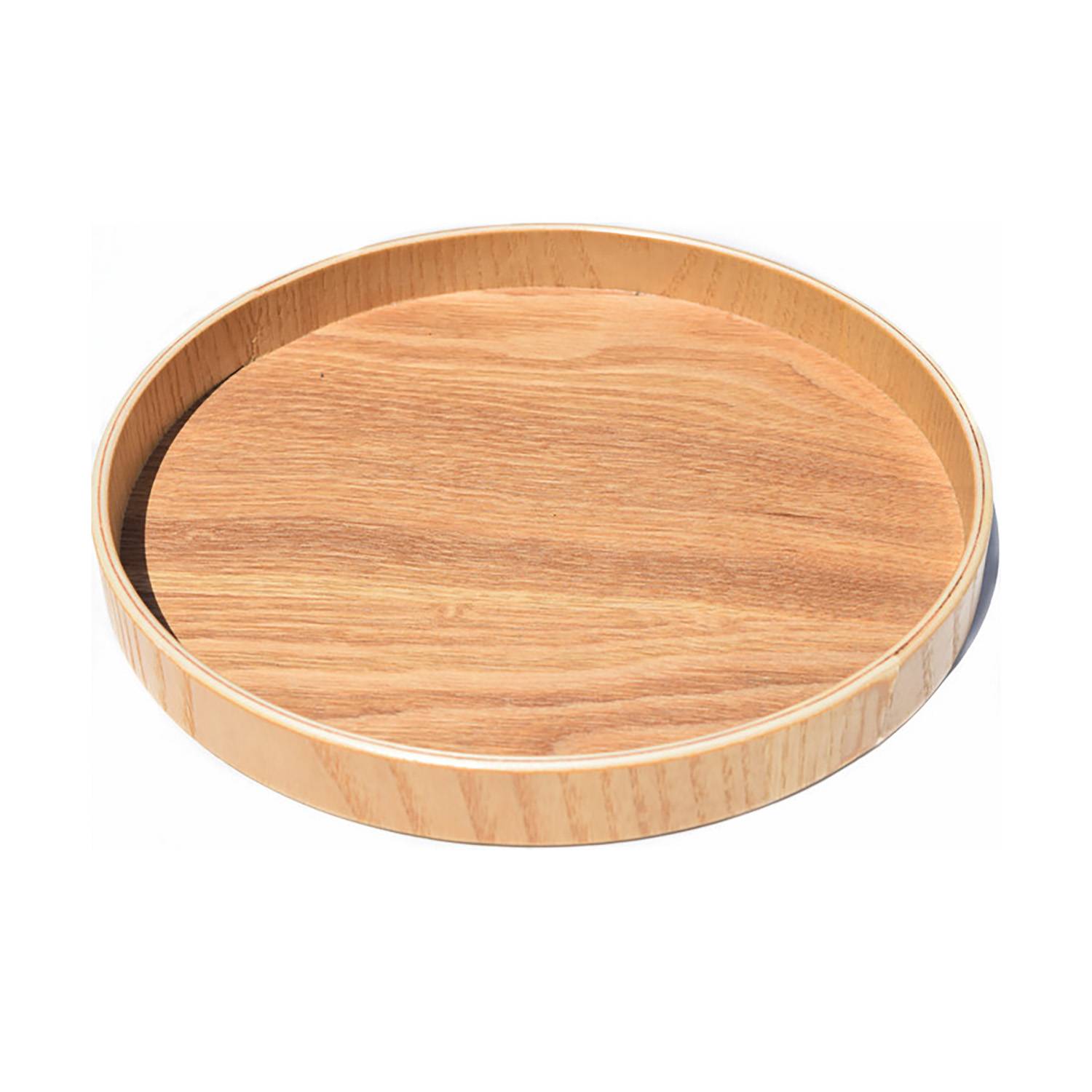 Wood Non-Fragile Dinner Plate 2