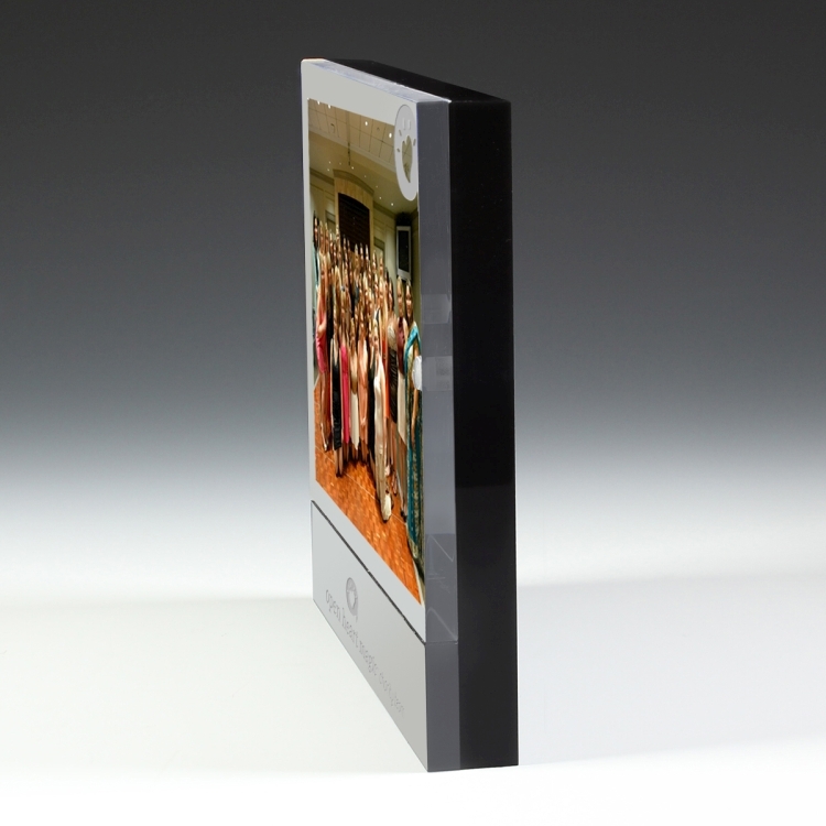 Acrylic Magnetic Frame - 5" x 7" Insert - Screen Print 4