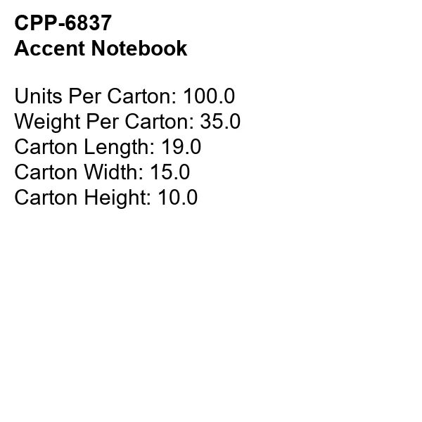 Accent Notebook 9