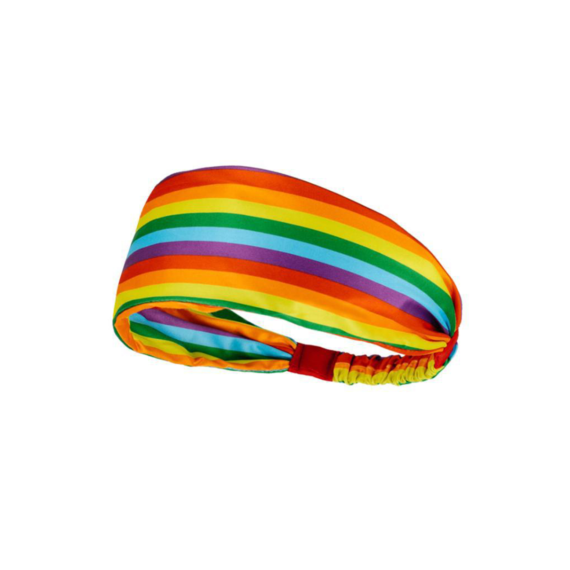 Rainbow Elastic Sports Headband With Breathable Fabric 2