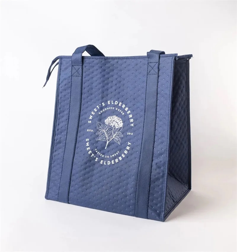 Premium Reusable Insulated Grocery Tote Bag 18