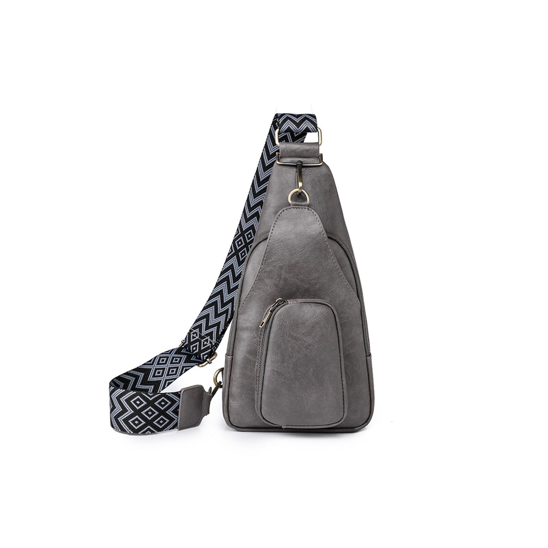 Soft Leather Vintage Crossbody Bag 2