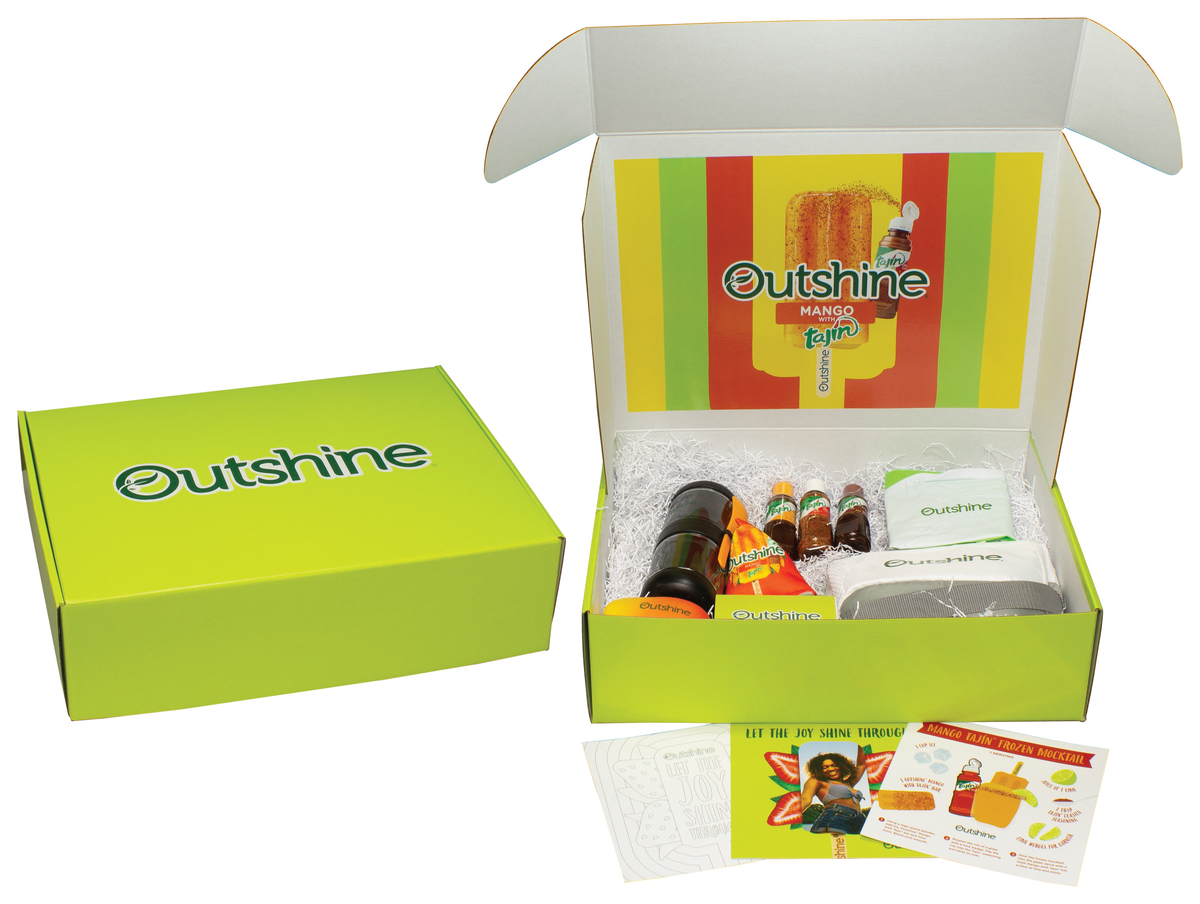 17" X 12 7/8" X 4 3/4" - E-Flute Outside Tuck Box 1